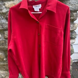 Red Talbots women’s blazer